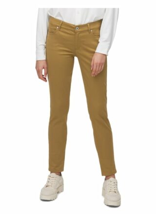 Marc O'Polo 5-Pocket-Hose Damen, Braun