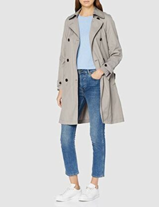 Marc O'Polo 702109471095 Mantel Coat Damen, Grau