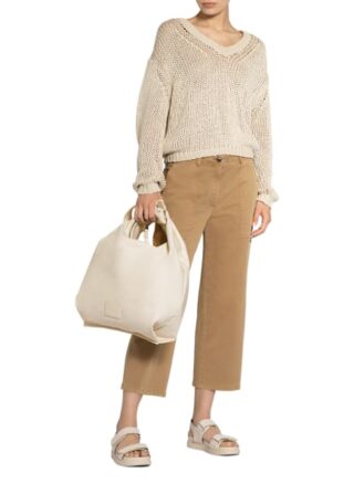 Marc O'Polo Alice Hobo-Bag Damen, Weiß
