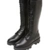 Marc O'Polo Biker Boots Damen, Schwarz