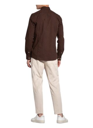 Marc O'Polo Casual-Hemd Herren, Braun