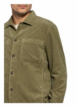 Marc O'Polo Cord-Overshirt Herren, Grün