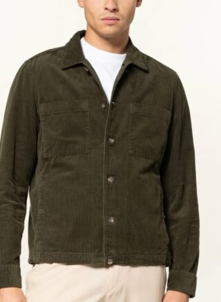 Marc O'Polo Cord-Overshirt Herren, Grün