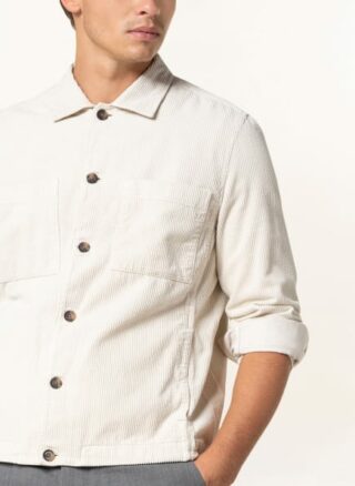 Marc O'Polo Cord-Overshirt Herren, Weiß