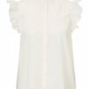 Marc O'Polo DENIM Bluse Bluse Damen, Weiß
