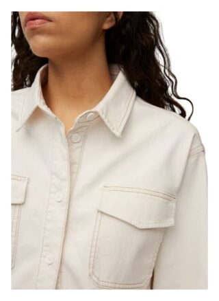 Marc O'Polo DENIM Jeanshemd Damen, Weiß