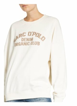 Marc O'Polo DENIM Sweatshirt Damen, Weiß