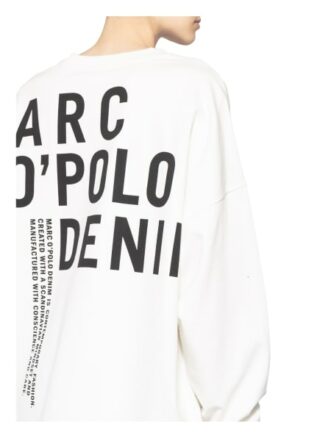 Marc O'Polo DENIM Sweatshirt Damen, Weiß