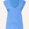 Marc O'Polo DENIM T-Shirts Damen, Blau