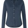 Marc O'Polo Hemdbluse Damen, Blau