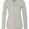 Marc O'Polo Hemdbluse Damen, Grau