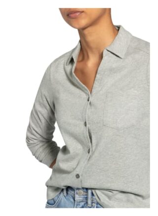 Marc O'Polo Hemdbluse Damen, Grau