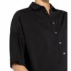 Marc O'Polo Hemdbluse Damen, Schwarz