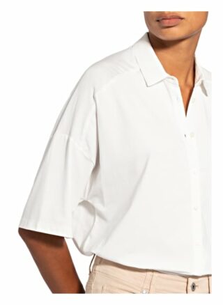 Marc O'Polo Hemdbluse Damen, Weiß