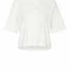 Marc O'Polo Hemdbluse Damen, Weiß