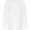 Marc O'Polo Hemdbluse Damen, Weiß