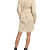 Marc O'Polo Hemdblusenkleid Damen, Beige