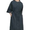 Marc O'Polo Hemdblusenkleid Damen, Blau