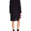 Marc O'Polo Hemdblusenkleid Damen, Schwarz