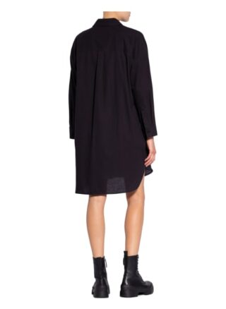 Marc O'Polo Hemdblusenkleid Damen, Schwarz