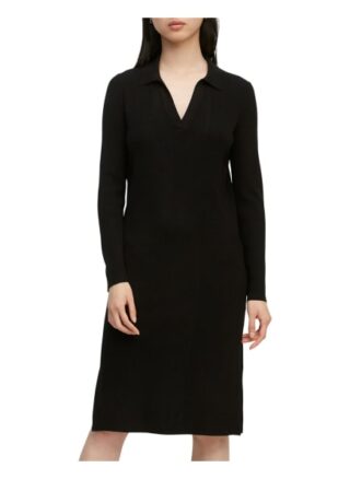 Marc O'Polo Hemdblusenkleid Damen, Schwarz