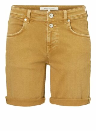 Marc O'Polo Jeans-Shorts Damen, Gelb