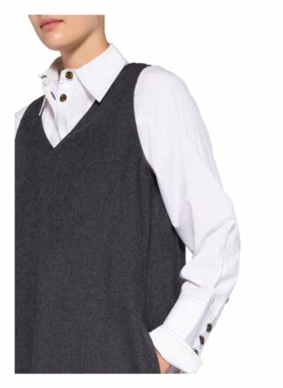 Marc O'Polo Kleid in A-Linie Damen, Grau