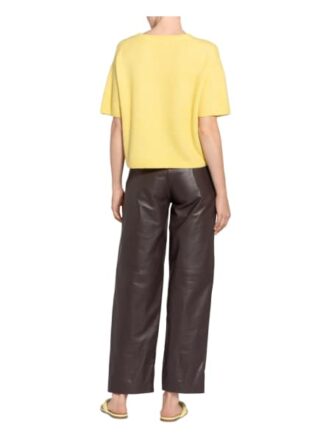 Marc O'Polo Kurzarm-Pullover Damen, Gelb