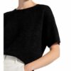 Marc O'Polo Kurzarm-Pullover Damen, Schwarz