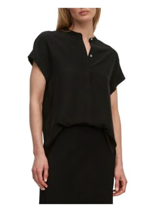 Marc O'Polo Kurzarmbluse Damen, Schwarz