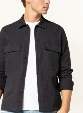 Marc O'Polo Overshirt Herren, Schwarz