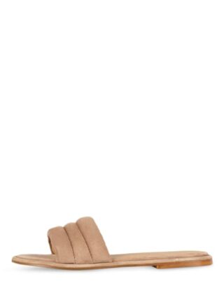 Marc O'Polo Pantoletten Damen, Beige