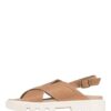 Marc O'Polo Plateau-Sandalen Damen, Braun