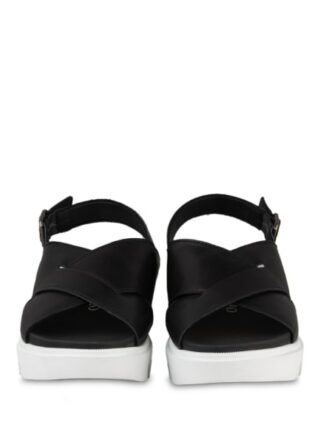 Marc O'Polo Plateau-Sandalen Damen, Schwarz