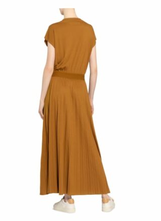 Marc O'Polo Plisseekleid Damen, Braun