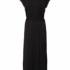 Marc O'Polo Plisseekleid Damen, Schwarz