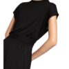 Marc O'Polo Plisseekleid Damen, Schwarz