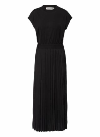 Marc O'Polo Plisseekleid Damen, Schwarz