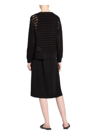 Marc O'Polo Pure Strickhülle Damen, Schwarz
