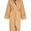 Marc O'Polo Pure Trenchcoat Damen, Braun