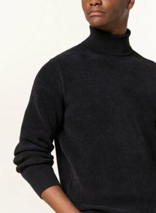 Marc O'Polo Rollkragenpullover Herren, Schwarz