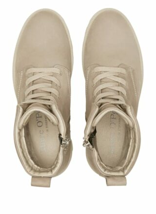 Marc O'Polo Schnürstiefel Damen, Beige