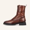 Marc O'Polo Schnürstiefeletten Damen, Braun