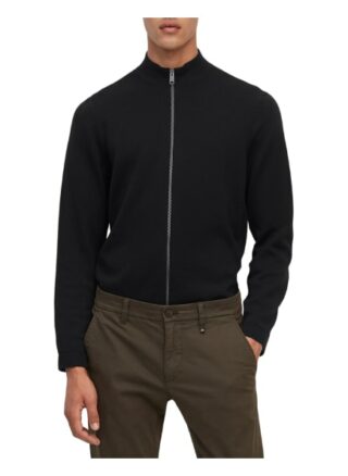 Marc O'Polo Strickjacke Herren, Schwarz