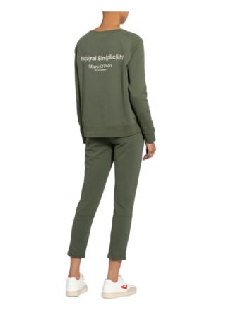 Marc O'Polo Sweatshirt Damen, Grün