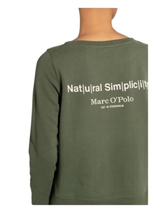 Marc O'Polo Sweatshirt Damen, Grün
