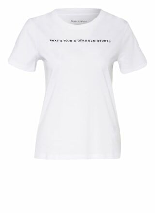 Marc O'Polo T-Shirts Damen, Weiß