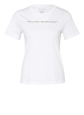 Marc O'Polo T-Shirts Damen, Weiß