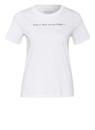 Marc O'Polo T-Shirts Damen, Weiß