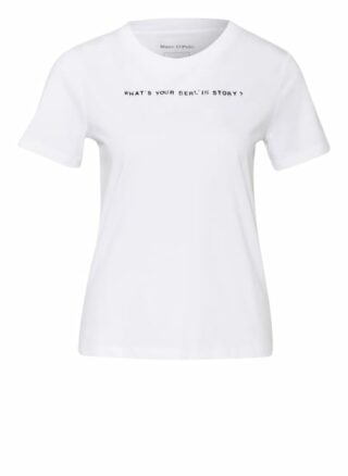 Marc O'Polo T-Shirts Damen, Weiß